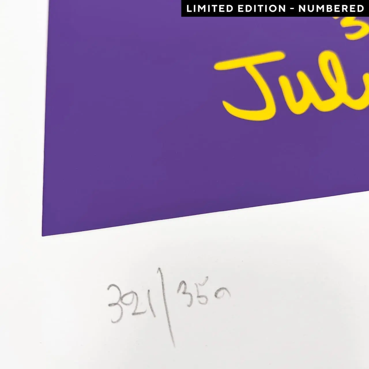 Affiche Phil Collins, 1998, Édition Limitée